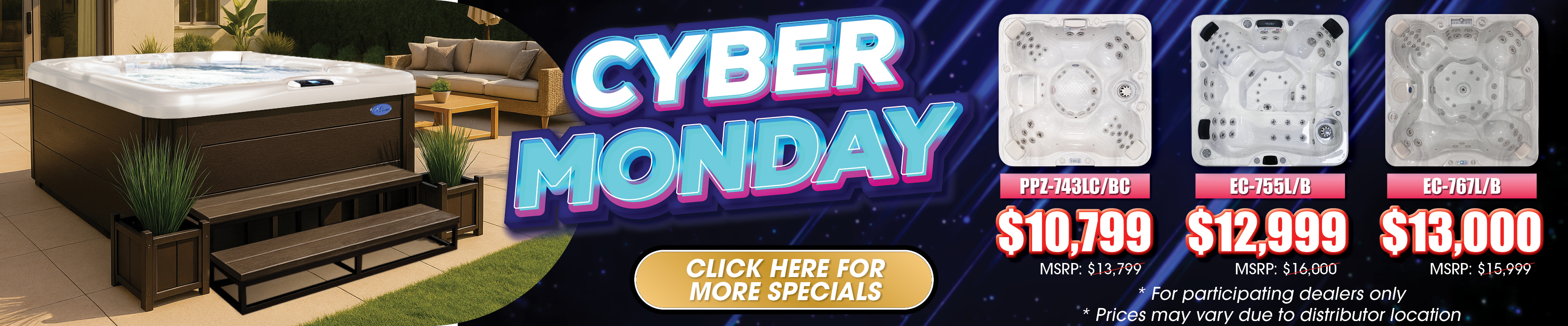 Calspas hot tub being used in a family setting - Farmington